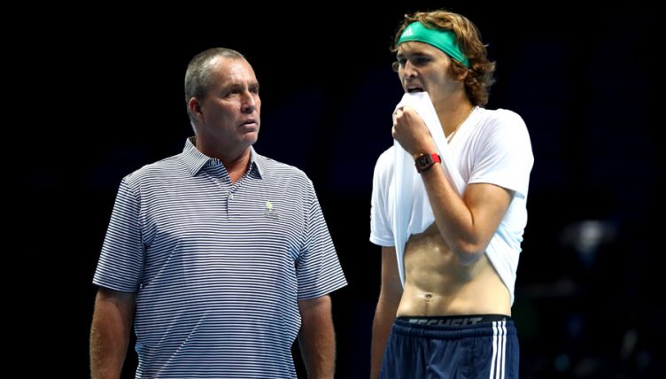 亚历山大·兹维列夫(Alexander Zverev)和伊万·伦德尔(Ivan Lendl)