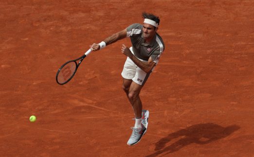 Roger Federer服务
