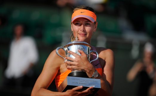Maria Sharapova Roland Garros Winner