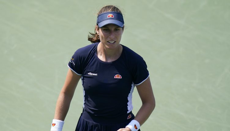 约翰娜·康塔(Johanna Konta)在行动