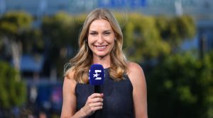 Eurosport.分析师Barbara Schett