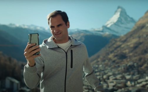 Roger Federer和Robert de Niro在没有剧烈的瑞士旅游广告