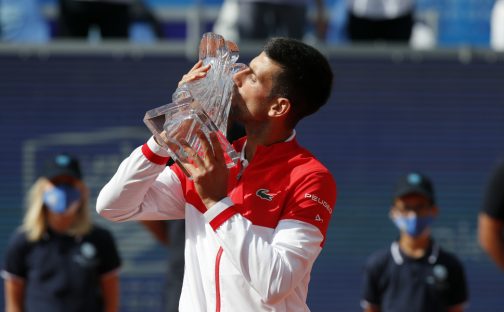 Novak Djokovic.Belgrade Open champion