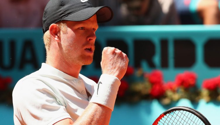 Kyle-Edmund celebrates