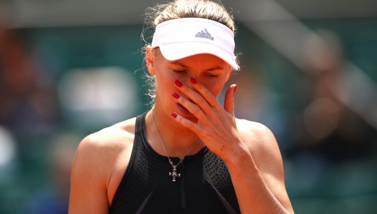 Caroline Wozniacki disappointed