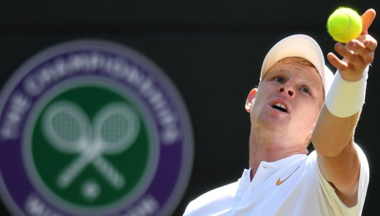 Kyle Edmund at Wimbledon