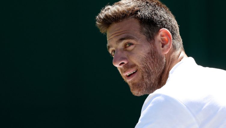 Juan Martin del Potro relaxed