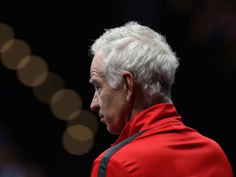 Watch John McEnroe pitches a fit at Pickleball Slam