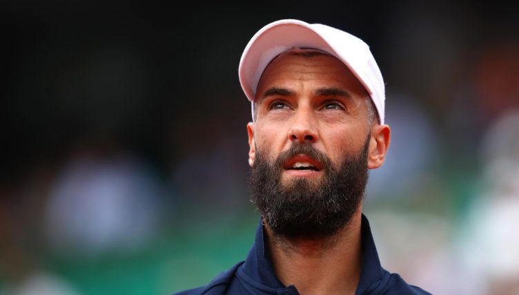 Benoit Paire watches on