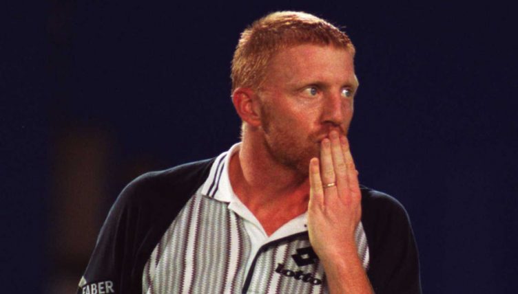 Boris Becker reacts
