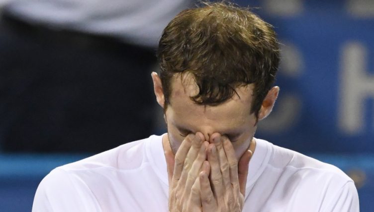 Andy Murray emotional