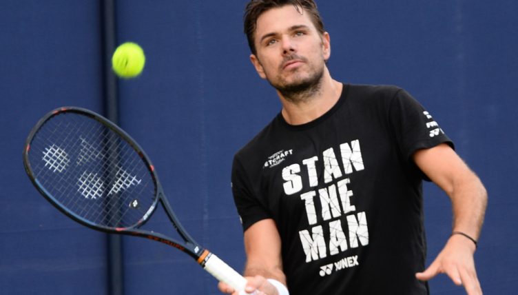 Stan Wawrinka practice