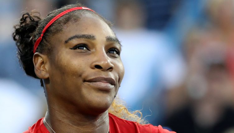 Serena Williams reflecting
