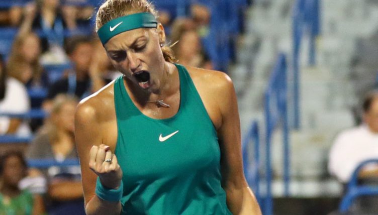 Petra Kvitova fist pump