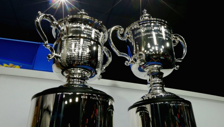 US Open trophies
