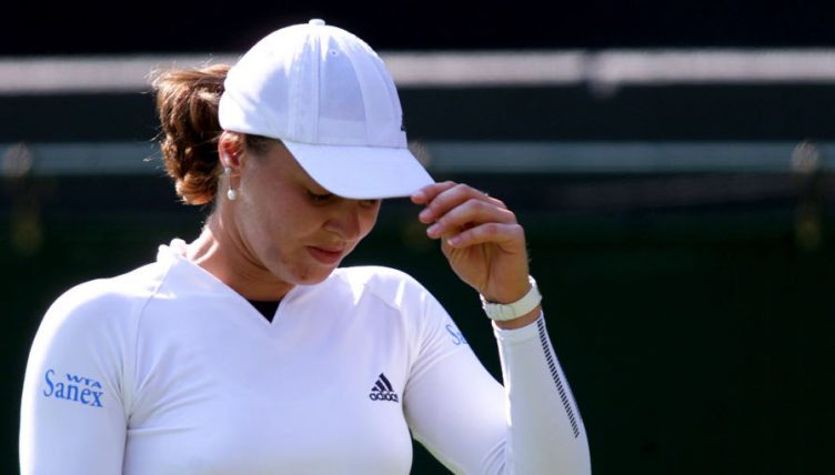 Martina Hingis after Wimbledon defeat