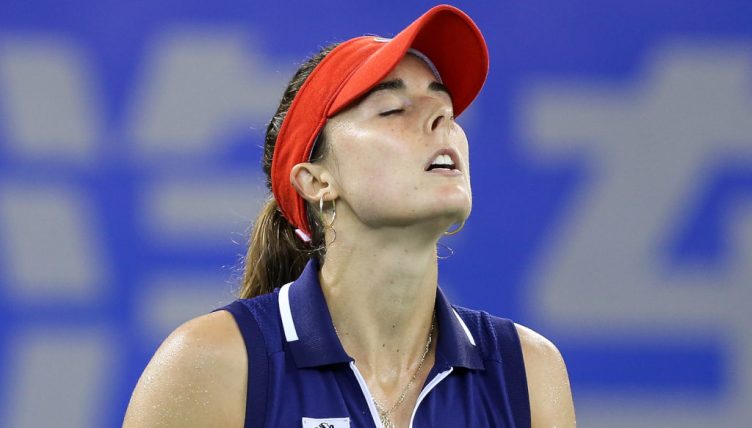 Alize Cornet upset