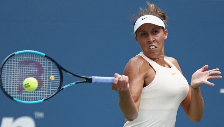 Madison Keys forehand