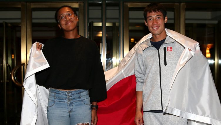 Naomi Osaka and Kei Nishikori make US Open history