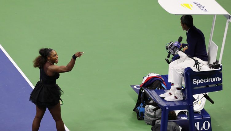 Serena Williams rages at umpire