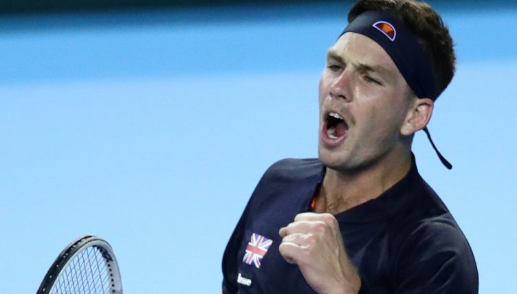 Cameron Norrie celebrates
