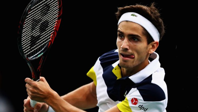 Pierre-Hugues Herbert in action