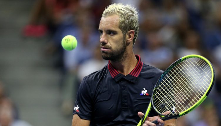 Richard Gasquet in action
