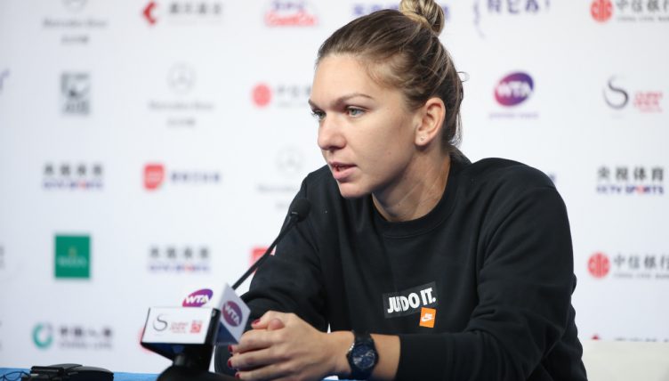 Simona Halep press conference