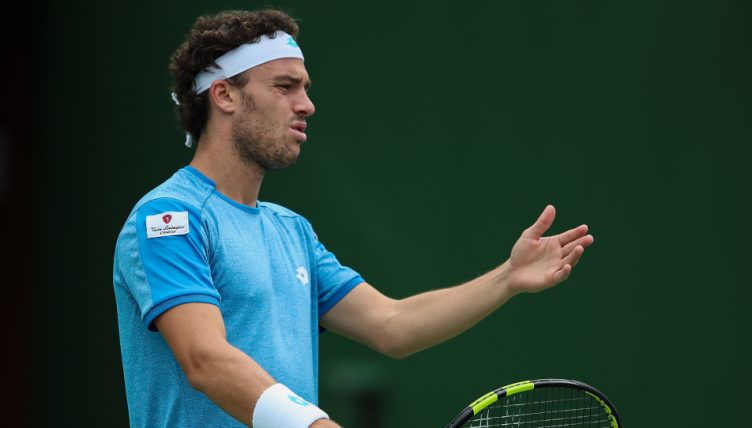Marco Cecchinato unhappy
