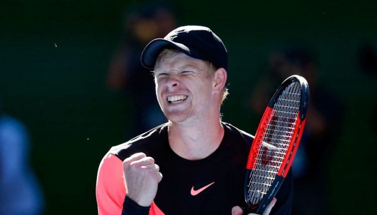 Kyle Edmund ecstatic