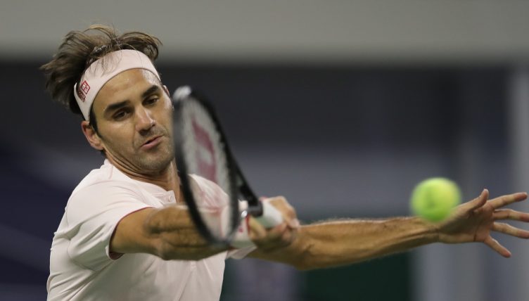 Roger Federer forehand