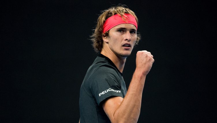 Alexander Zverev fist pump