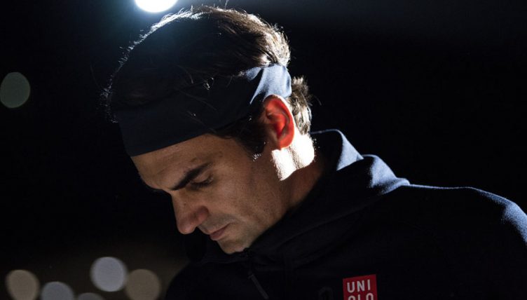 Roger Federer at Paris Masters