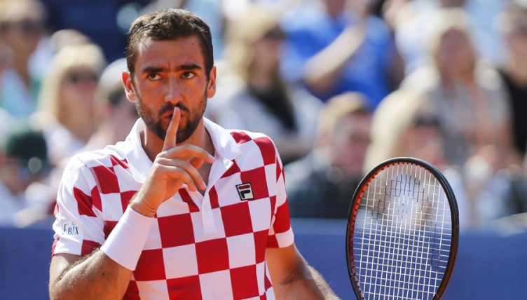 Marin Cilic at Davis Cup