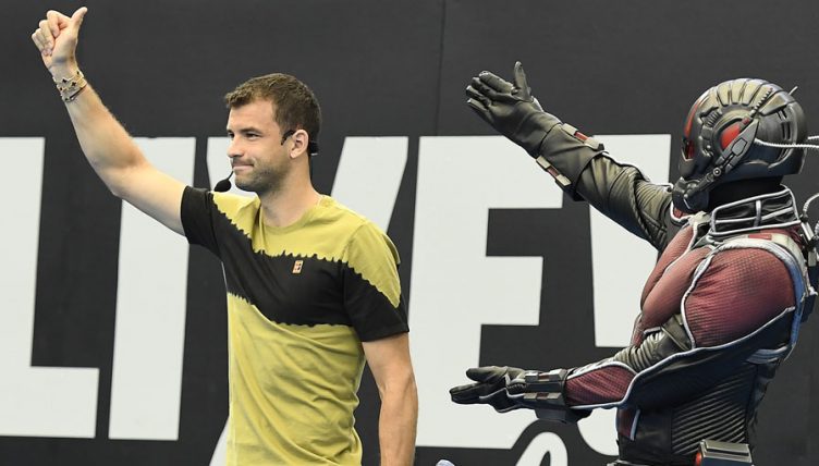 Grigor Dimitrov at Brisbane International