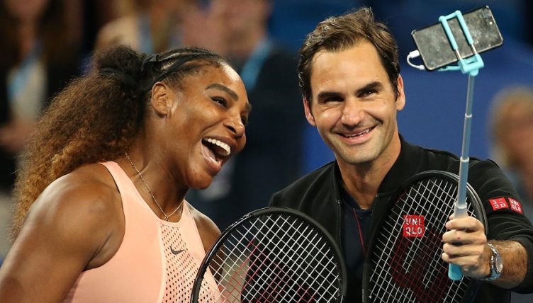 Roger Federer and Serena Williams