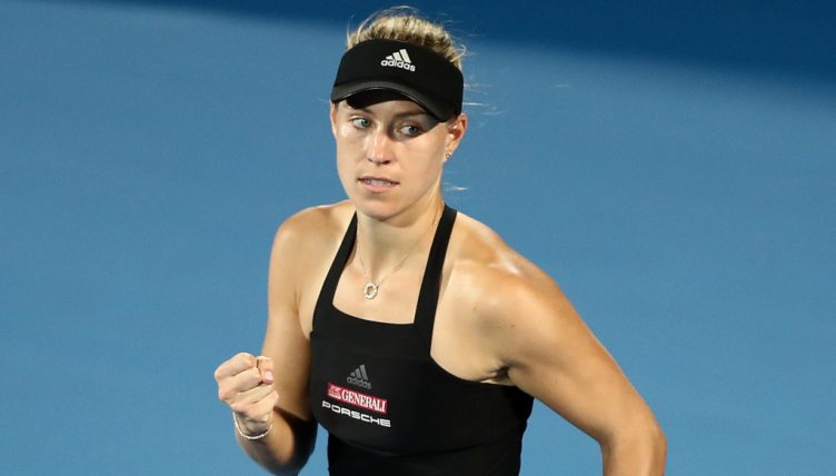 Angelique Kerber fist pump