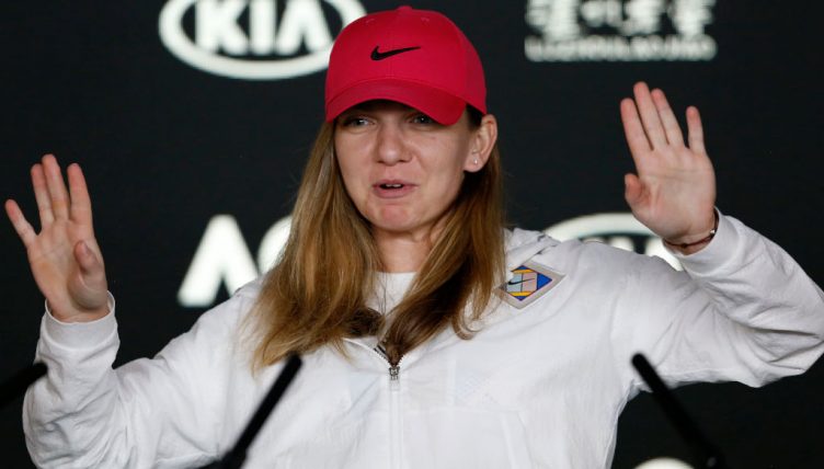 Simona Halep press conference