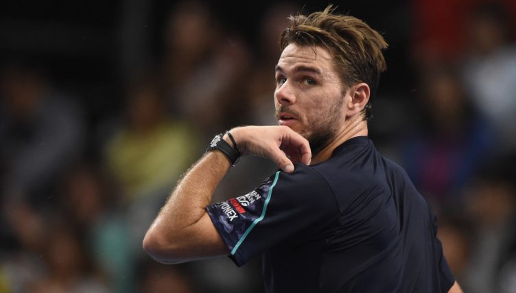 Stan Wawrinka in action