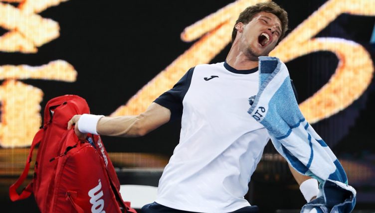 Pablo Carreno Busta rages at Australian Open
