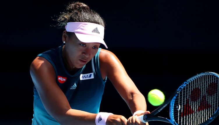 Naomi Osaka backhand at Australian Open