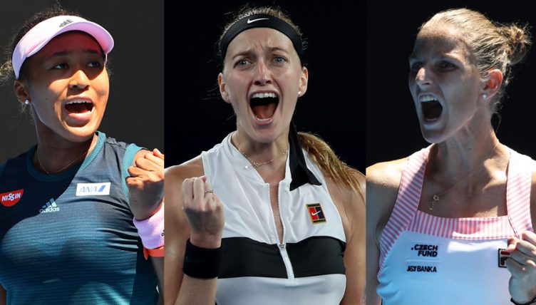 Naomi Osaka Petra Kvitova Karolina Pliskova