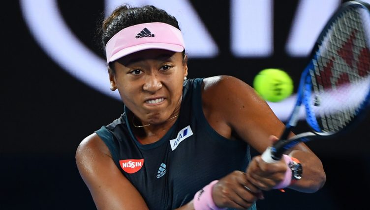 Naomi Osaka backhand at AO