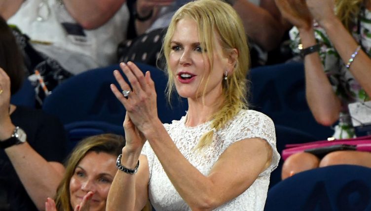 Nicole Kidman at the tennis