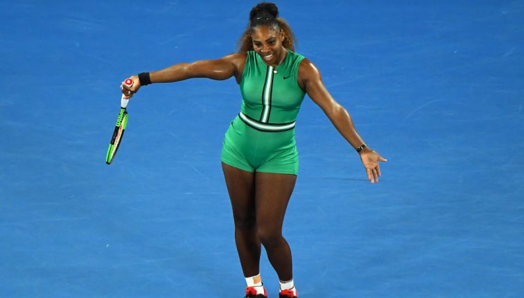 Serena Williams dancing