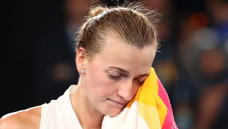 Petra Kvitova emotional