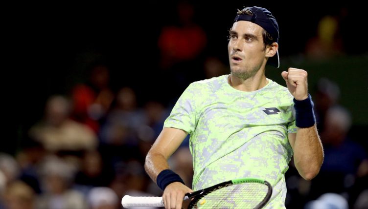 Guido Pella in action