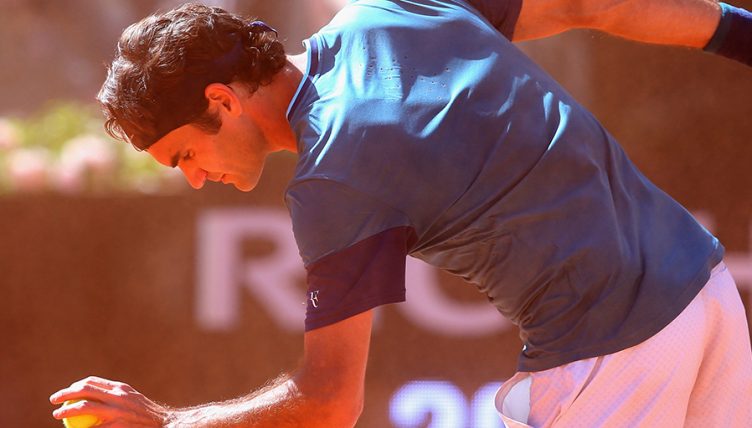 Roger Federer clay