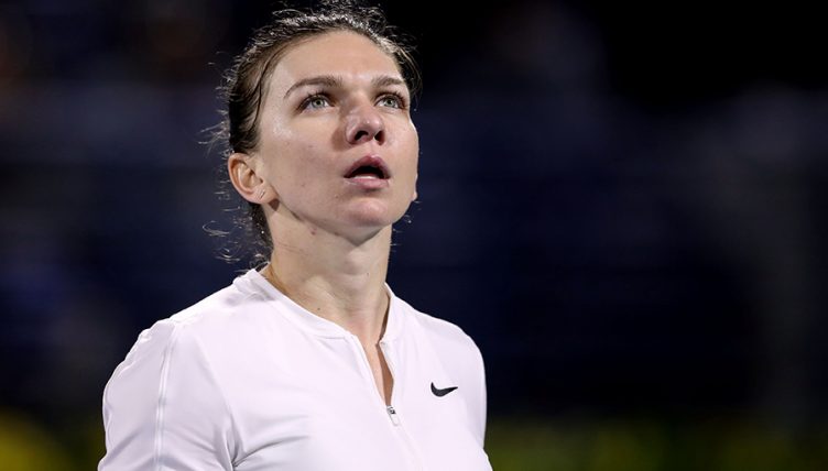 Simina Halep deep in thought