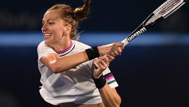 Petra Kvitova backhand
